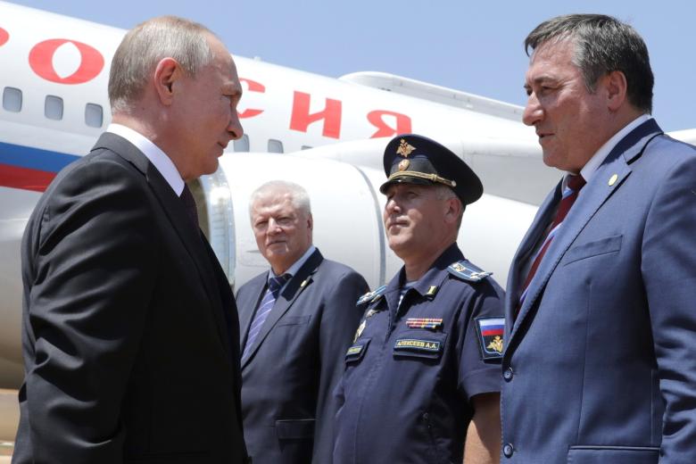 Владимир Путин прибыл в Бразилию для участия в саммите БРИКС