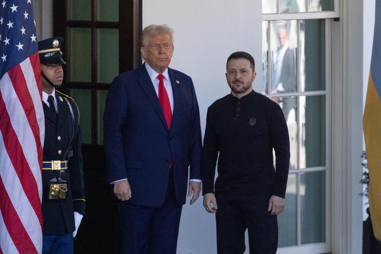 Дональд Трамп и Владимир Зеленский