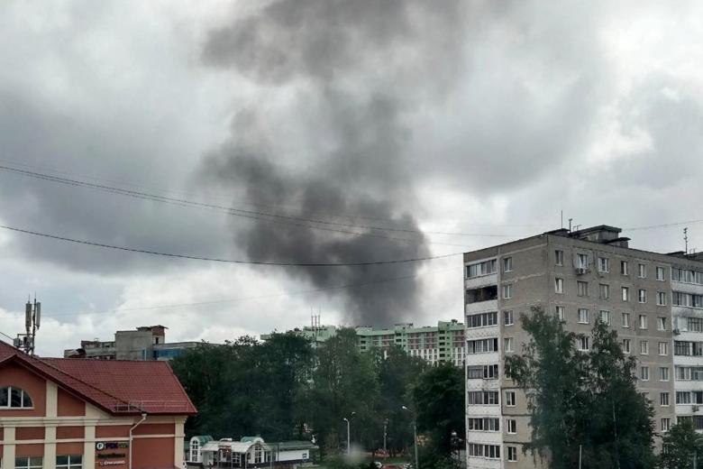 Взрыв на территории Загорского оптико-механического завода в Сергиев Посаде