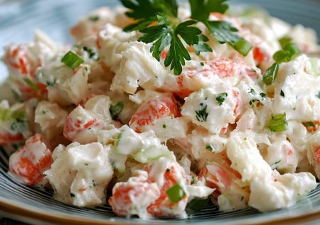 Салат с крабовыми палочками и огурцами — свежий рецепт