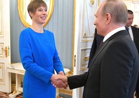 Путин получил приглашение в гости от президента Эстонии