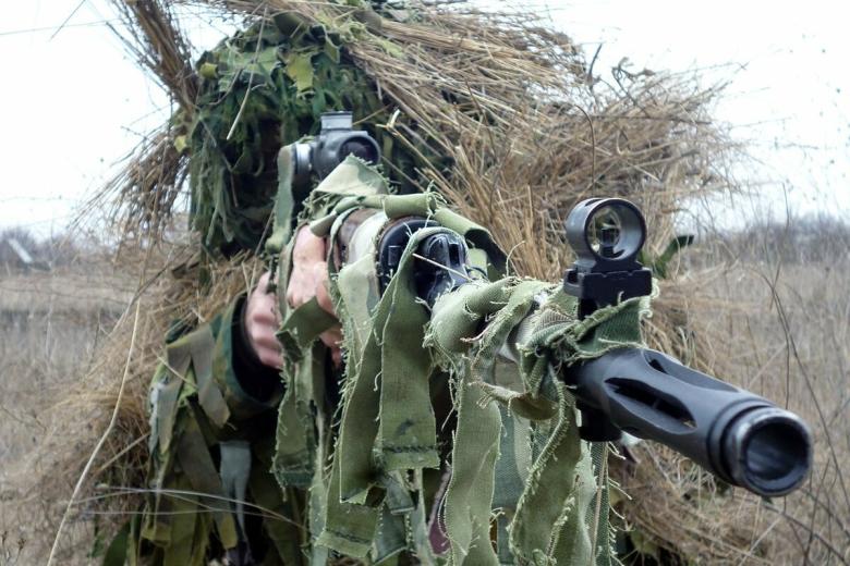 Снайперы оперативной группы российских войск