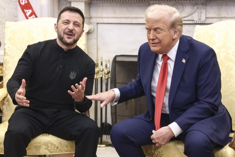 Владимир Зеленский и Дональд Трамп