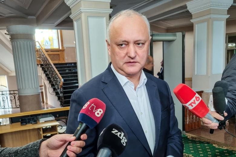 Экс-президент Молдавии Игорь Додон
