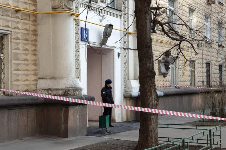Обстановка около дома на Волоколамском шоссе, где было совершено тройное убийство