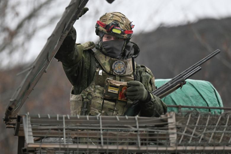 Военнослужащий ВС РФ в зоне СВО