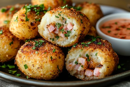 Картофельные котлеты «От Батьки» с сюрпризом внутри! Хит моей кухни!