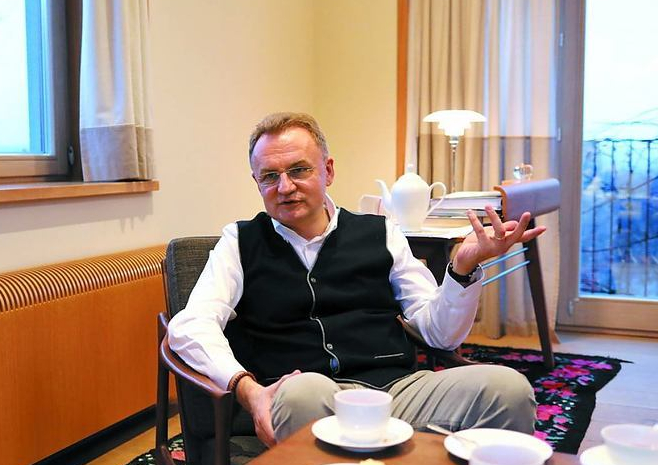 Мэр Львова Андрей Садовой