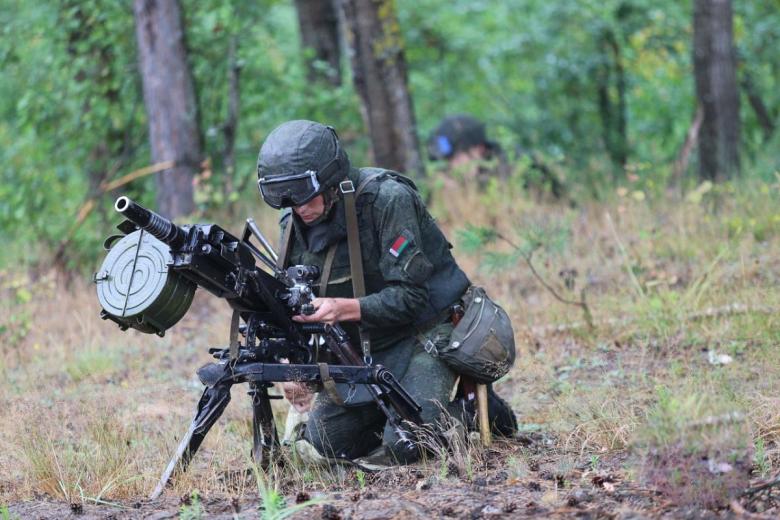 Военнослужащий Сил специальных операций Вооруженных сил Республики Беларусь