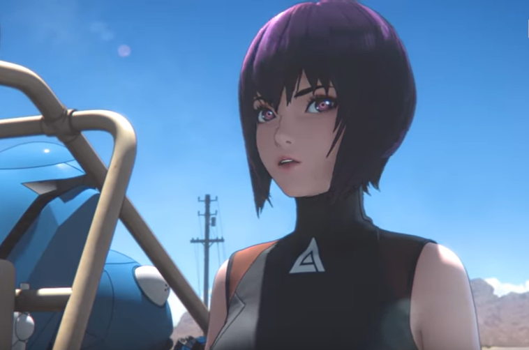 Кадр из трейлера Ghost In The Shell: SAC_2045