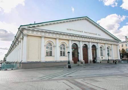 В «Манеже» провели санобработку перед посланием Путина