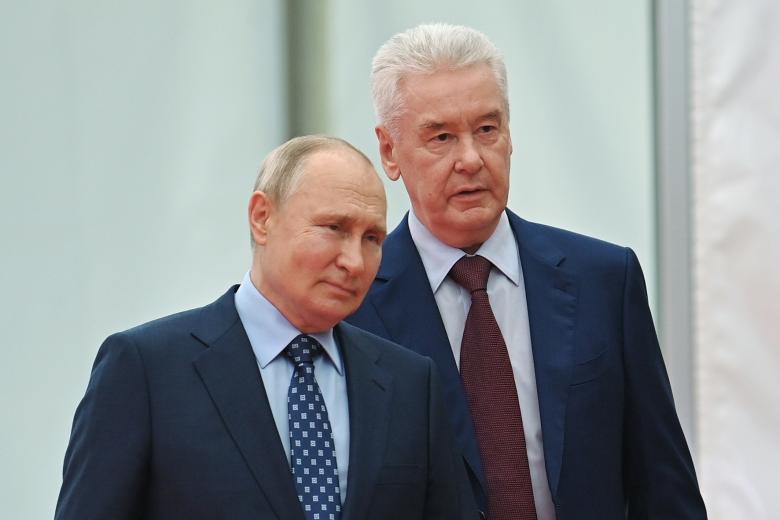 Владимир Путин и Сергей Собянин