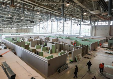 В Москве приготовили 30 тысяч новых койко-мест для больных коронавирусом