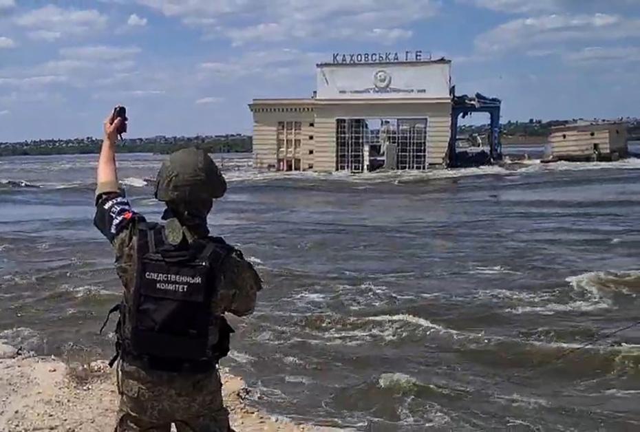 Подрыв Каховской ГЭС
