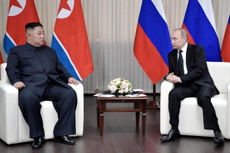 Ким Чен Ын, Владимир Путин