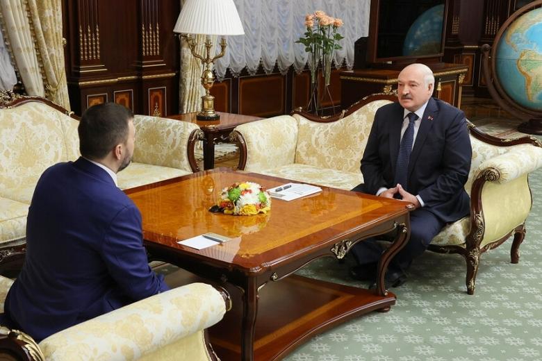 Денис Пушилин, Александр Лукашенко