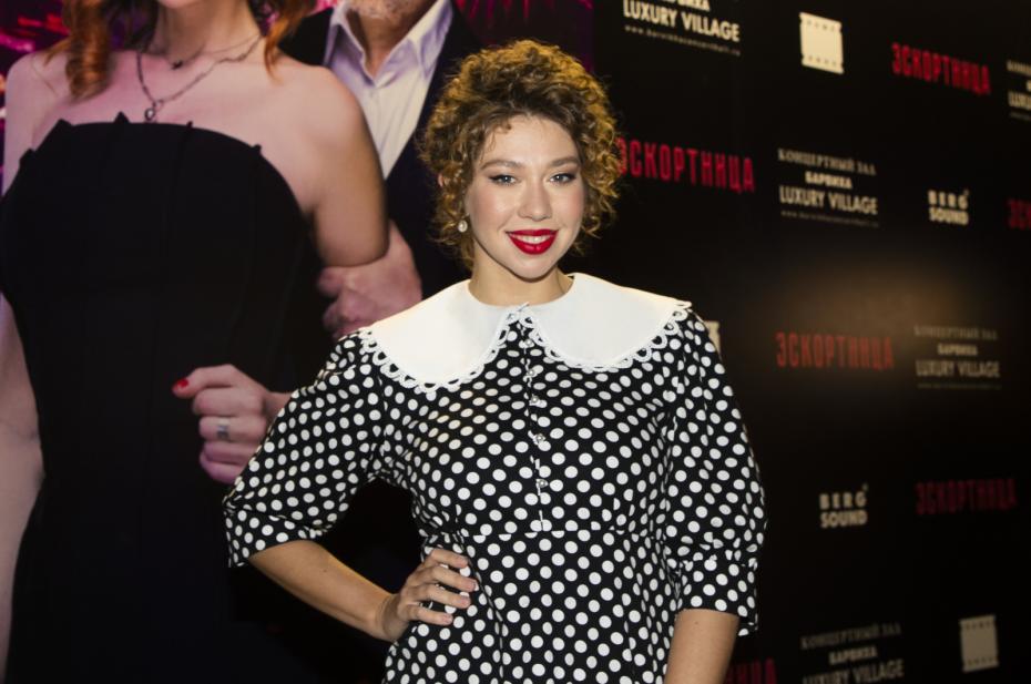 Актриса Алина Алексеева на премьере фильма «Эскортница»