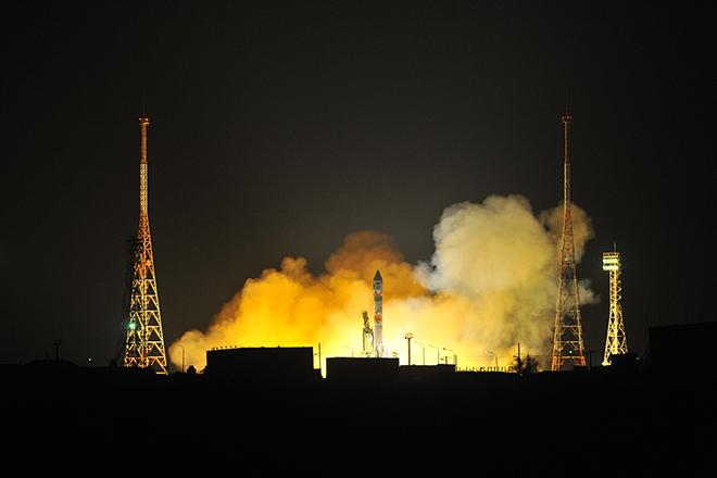 Запуск ракеты с третьим спутником «Ресурс-П»