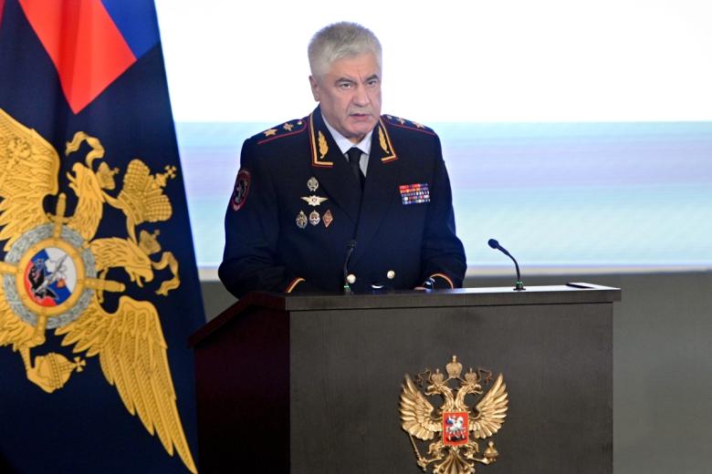 Министр внутренних дел РФ Владимир Колокольцев