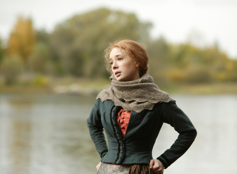 На съёмках сериала «Доктор Живаго», 2005 год