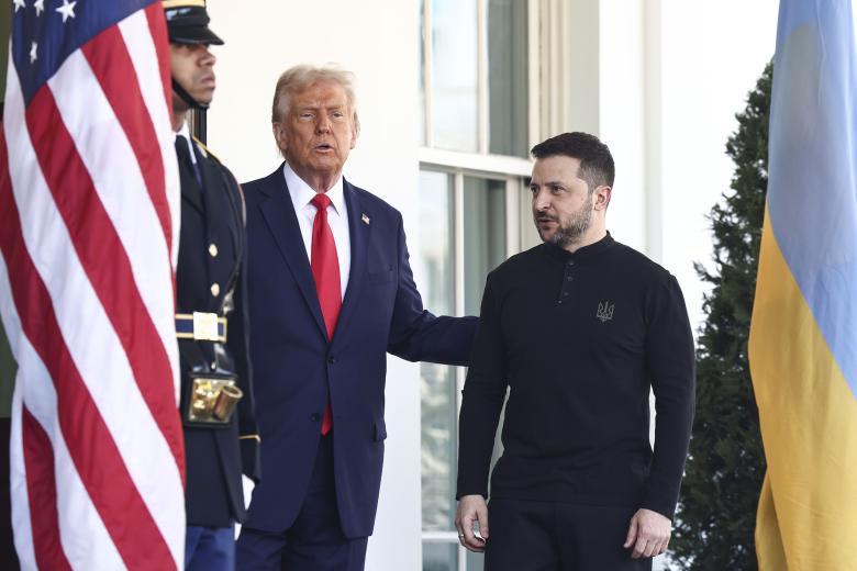 Дональд Трамп и Владимир Зеленский