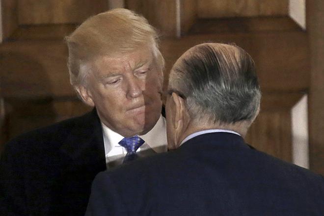 Дональд Трамп и Рудольф Джулиани