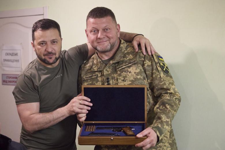 Владимир Зеленский, Валерий Залужный