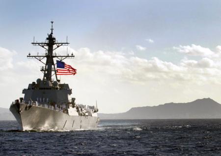 Пентагон не смог оценить попытку эсминца ВМС США нарушить границу России