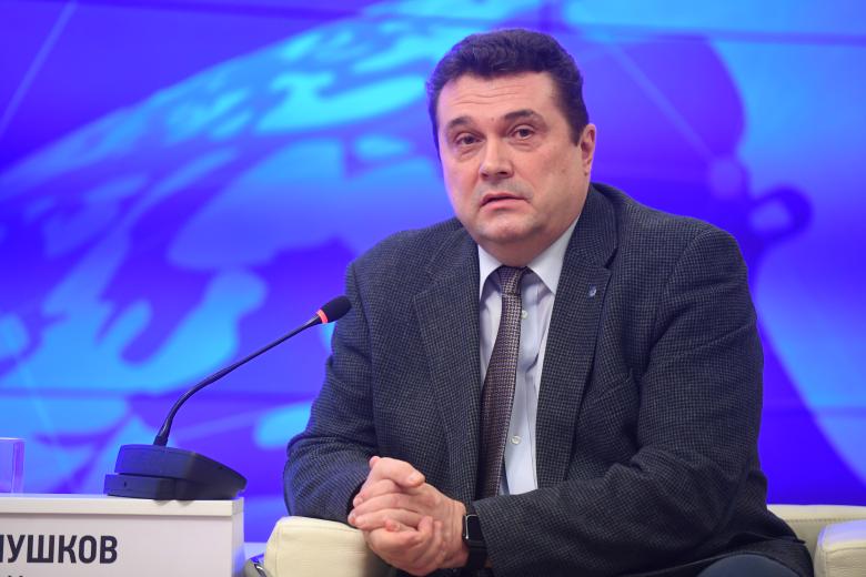 Глава Союза журналистов России Владимир Соловьёв